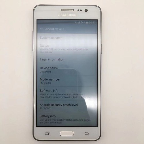 Unlocked LTE 4G Samsung Galaxy On5 SM-G5500 8MP WIFI GPS Dual SIM Bar Smartphone - 第 3/19 張圖片