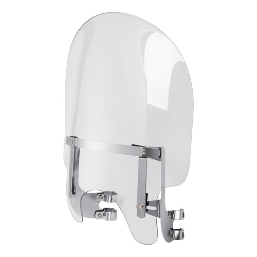 Windshield Windscreen w/ 39mm Clamps Fit For Harley Dyna Wide Glide Sportster - Picture 7 of 14