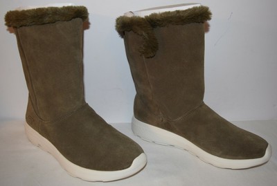 skechers go walk womens olive