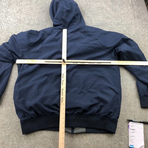 West Virginia Mountaineers Jacket Mens 2XL Blue Gray Reversible Windbreaker - Picture 7 of 15