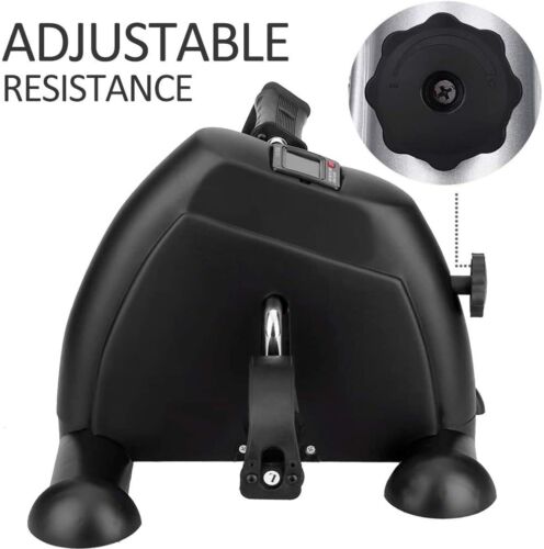 Mini Bicicleta de Ejercicio Debajo del Escritorio Pedal Ejercitador Ciclo Brazo Pierna Pedler Pantalla LCD - Imagen 16 de 43