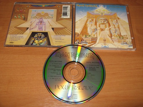 IRON MAIDEN - Powerslave - ORG CDP USA press RARE!!!