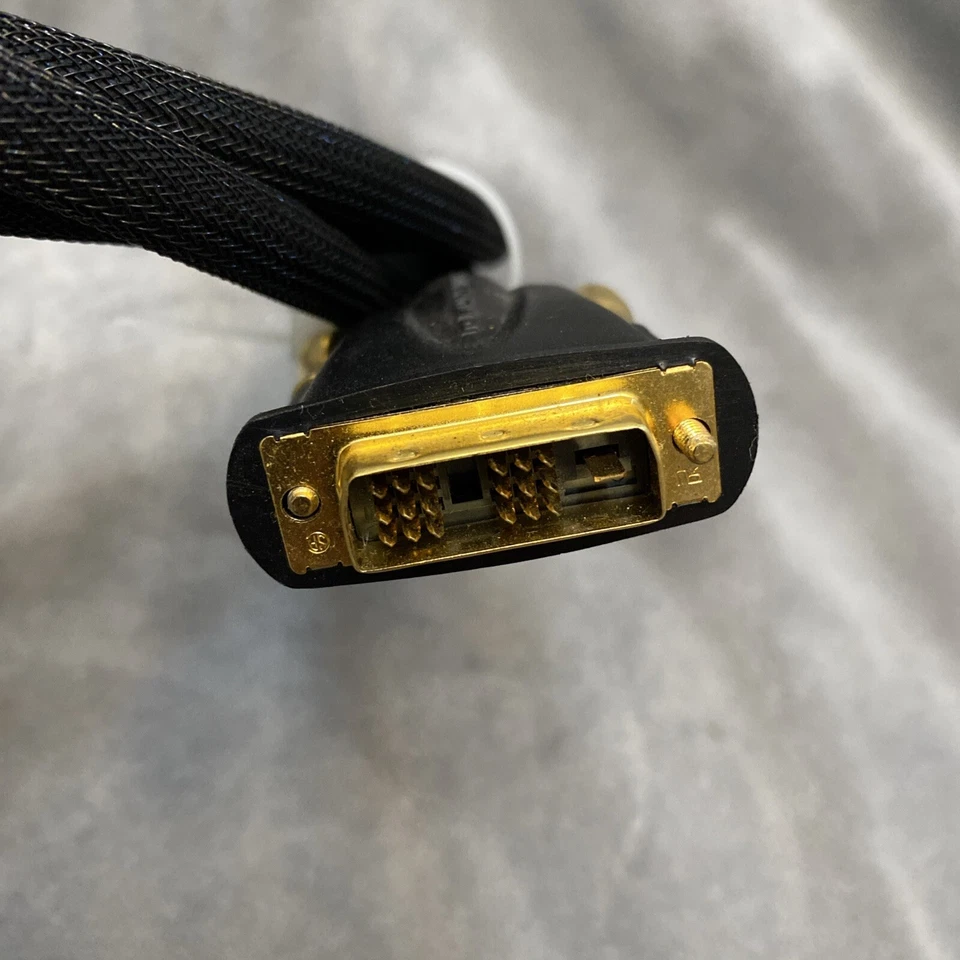 Genuine Monster Cable DVI400 - 1M - DVI-D Video Cable - Gold Plated Excellent - Image 3 of 4