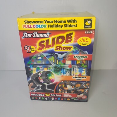 Bulbhead Star Shower Animated LED Slide Show Projector