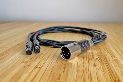 6N OCC Copper + Silver shielded cable for Audeze LCD-3 LCD-4 LCD-5 LCD-X LCDX-C