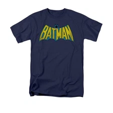 BATMAN CLASSIC BATMAN LOGO Licensed Adult Men's Graphic Tee Shirt SM-5XL