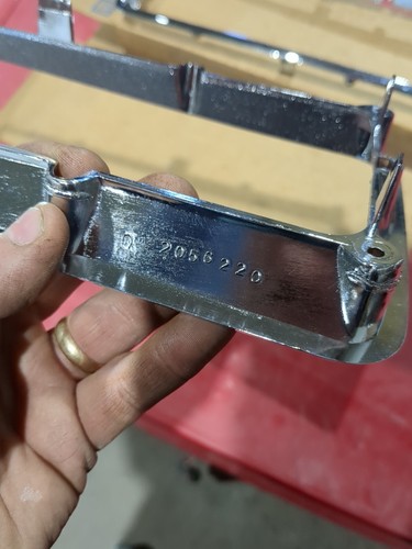 NOS New GMC C70 Kodiak Topkick Truck Headlight Bezels 2056220 1980's - Picture 6 of 10