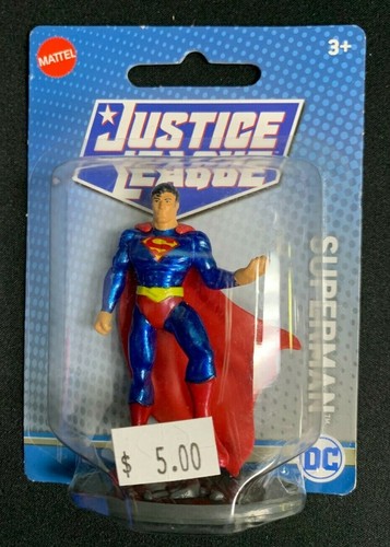 Justice League "Superman" Mini Figure Mattel DC 2019 - 第 1/2 張圖片