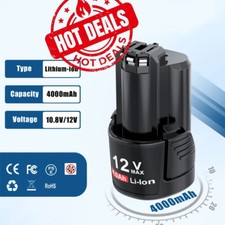 Für Bosch GBA 12V 4000mAH Akku BA-T411 Li-ion GS-R/ GD-R /GOP /GSB 10.8V ACCU