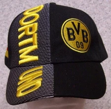 Embroidered Baseball Cap Soccer International Dortmund Football Club NEW