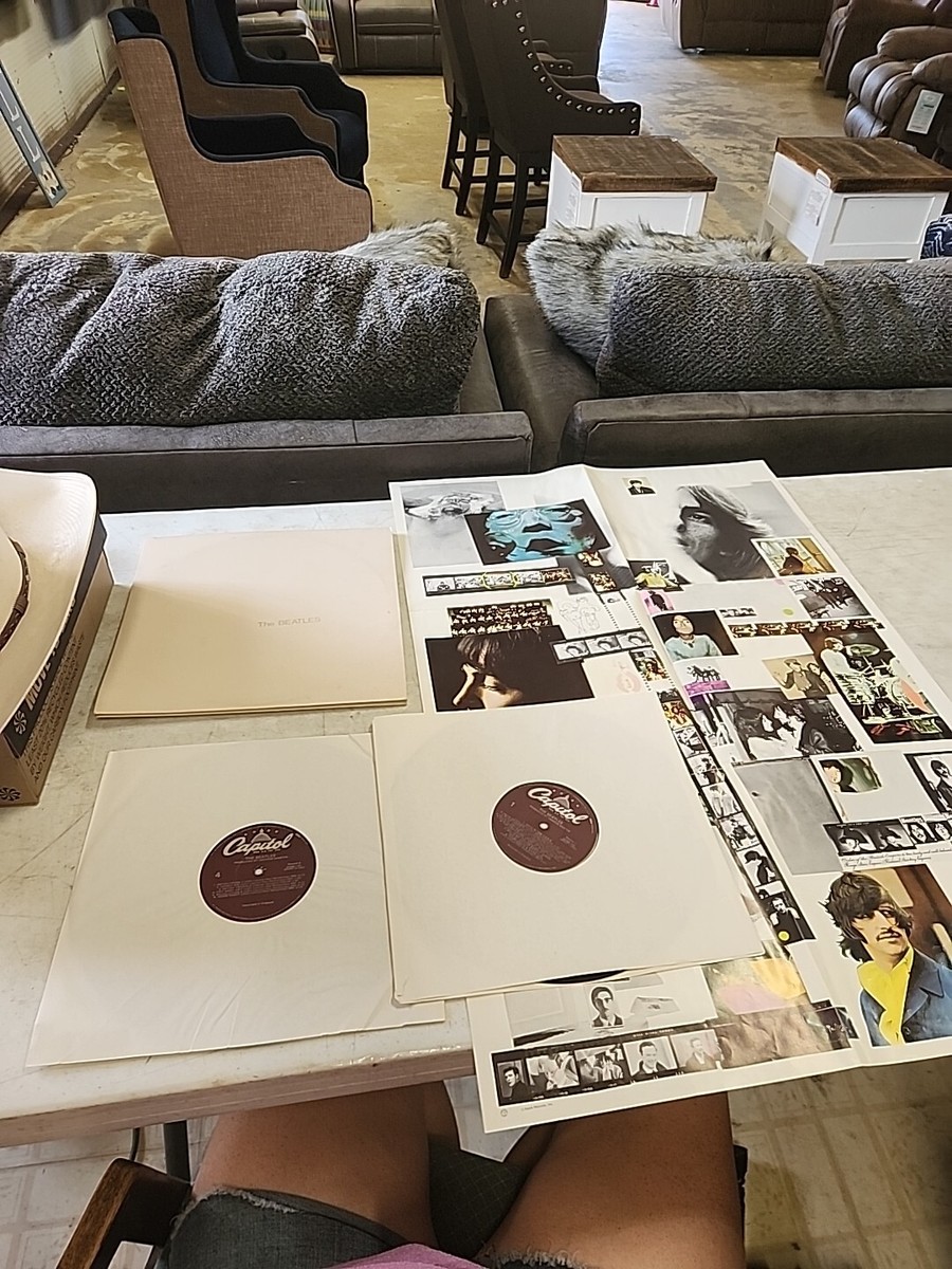BEATLES WHITE ALBUM VINYL WITH POSTER SWBO 101 | eBay
