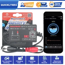 12V Car Battery Tester Health Monitor Battery Analyzer Bluetooth for Android/IOS
