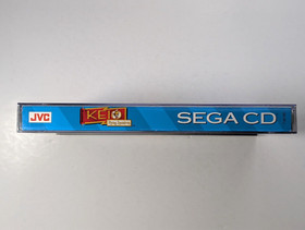 *No game* Keio Flying Squadron Sega CD manual + case authentic