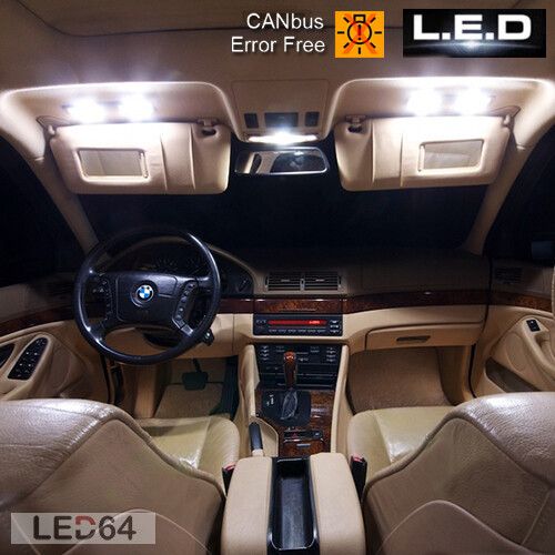 Kit essentiel ampoules à LED pour l'éclairage intérieur BMW série 5  E39  - Imagen 1 de 4