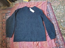 NWT H M Oversized Mohair-blend Sweater Dark Gray Sz Medium, Comfy
