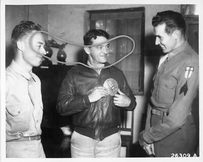 AMERIKANISCHE PILOTEN - Original Luftfahrt Foto
