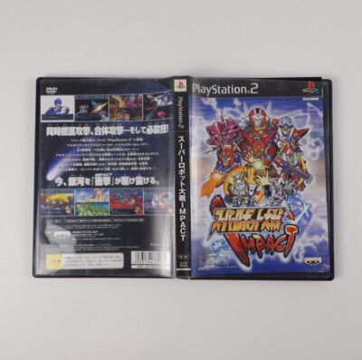 Super Robot Taisen Impact Sony PlayStation 2 PS2 Japan Import US