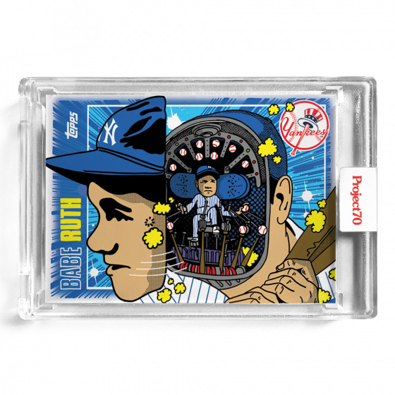 2021 TOPPS PROJECT70 #406 Babe Ruth by Ermsy