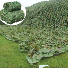 26ft Military Woodland Camouflage Netting Cutable Camo Net Camping Hunting