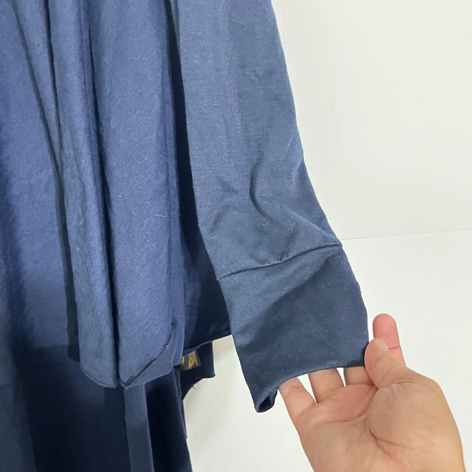 Blusa Top Serena Williams Mujer De Gran Tamaño Talla L Azul Firma Declaración Foto 3 de 4