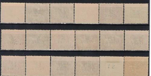 INDOCHINE SERIE TAXE N° 57/74 NEUVE ** GOMME SANS CHARNIERE ( N° 73 CHARNIERE ) - Picture 2 of 2
