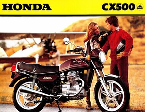 1979 Honda Cx500 Motorcycle Brochure Honda Cx 500 Honda Cx500 Ebay