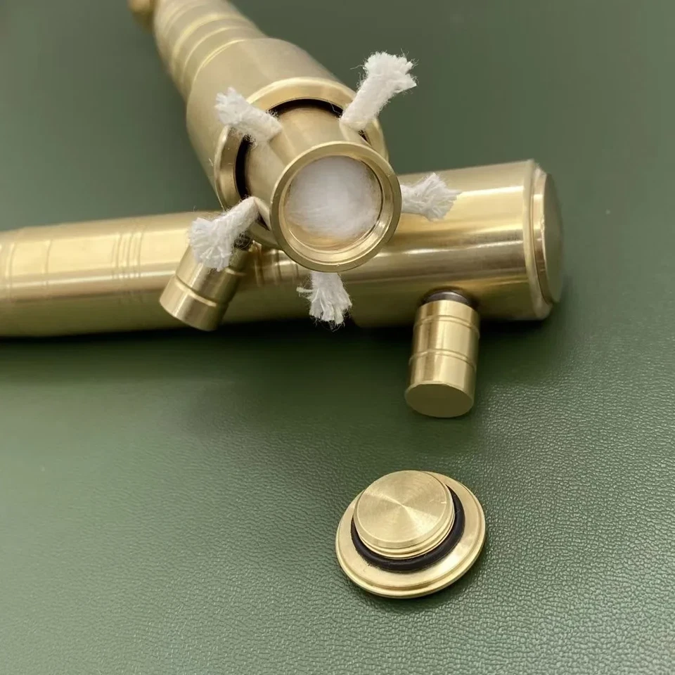 Retro Outdoor Torch Kerosene Vintage Extended Multi-function Lighter - Image 2 of 4