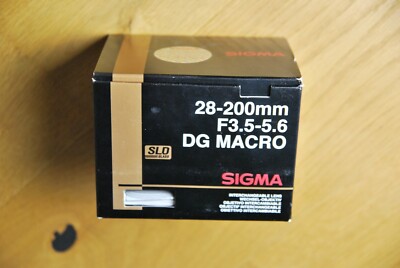 Sigma DG 28-200mm Macro 3.5-5.6 für Nikon