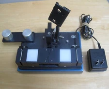 CINETRIM 35MM PROFESSIONAL S & D TAPE SPICER W/LIGHTED BASE PLATE-WEIGHTED BASE