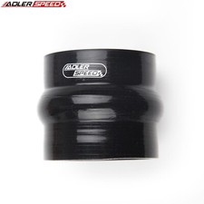 3 Inch Id Silicone Hump Straight Hose Intercooler Coupler Pipe 4ply Black Us