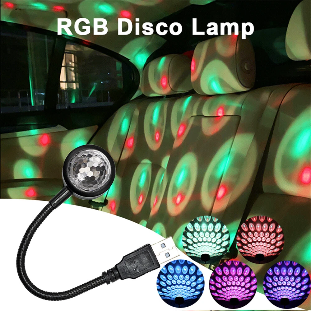 Usb disco light for cheap car