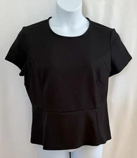 Liz Claiborne ladies size XL peplum style blouse.