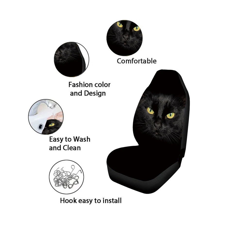 Cómoda cubierta de asiento de coche silla interior protector capó para cuatro estaciones Foto 4 de 4