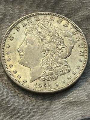 1921 $1 Morgan Silver Dollar - ERROR - No Mint Mark- RARE | eBay