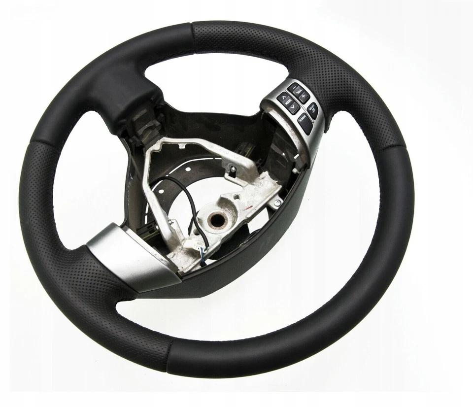 Lenkrad beziehen mit Leder für Suzuki SX4 Bj. 2006-2013 NEU LEDER - Bild 4 von 4