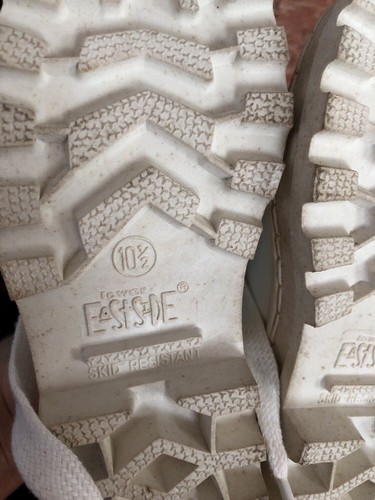 Girl’s EASTSIDE WHITE LEATHER Sneakers Size 10.5 - Picture 5 of 7