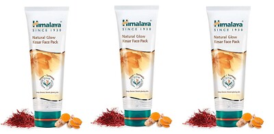 3 X Himalaya Herbals Fairness Kesar Face Pack, 50gm ORIGINAL FREE SHIP