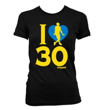 I Love (Heart) 30 - Women's T-Shirt - Golden State Warriors