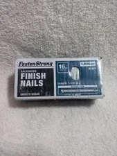 FastenStrong Galvanized Finish Nails  16Ga, Length 1-1/2", 5-1000 Count Boxes 