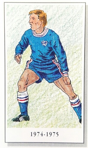 Retro Fußballverein Trikots Bilder im klaren Kühlschrankmagneten - verschiedene Teams - Bild 62 von 92