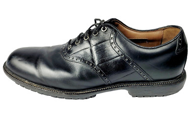 FootJoy Professional Leather Black Oxford Spikeless Golf Shoe 57037 Men Size 9 N