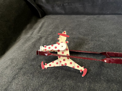 Rare Vintage Tin Toy Do-Do Clown Toy with Original Box Excellent Condition