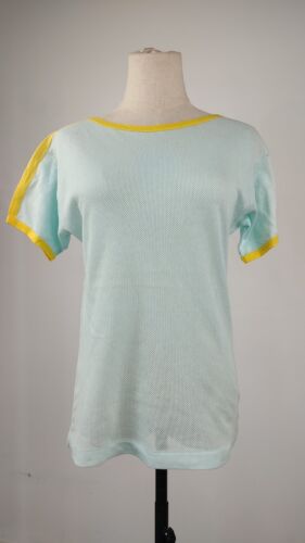 Cerruti Pull Femme Avec Tag Taille 44 T-Shirt Made IN Italy Casual Style Vintage - Photo 1/9