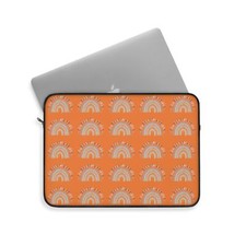 Faithful Rainbow Multi Laptop Sleeve in Crusta