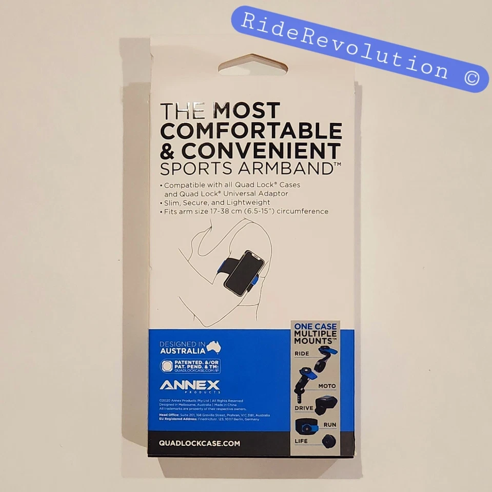 QUAD LOCK Running Sports Armband - NEW IN BOX (FREE SHIPPING!) - Image 3 of 4