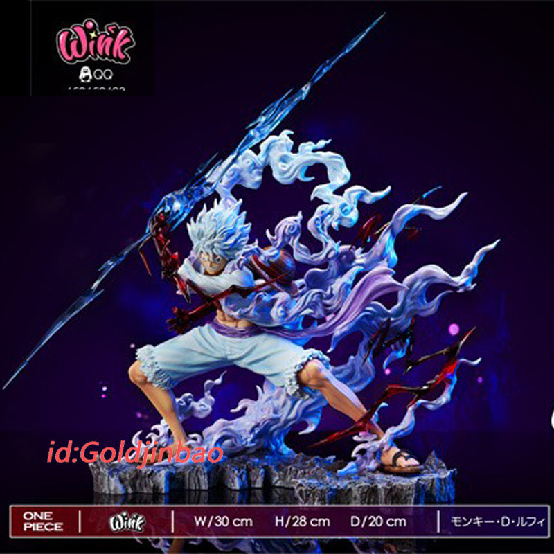 Wink Studios One Piece Nika Moneky D Luffy Resin Model In