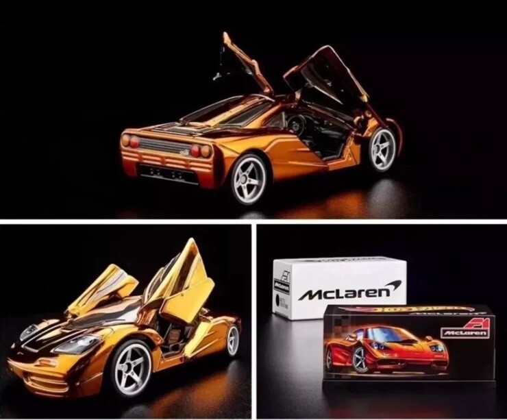 ミニカー HOTWHEELS Mclaren F1 RLC Amazon.com: Mattel Hot Wheels RLC Exclusive McLaren F1
