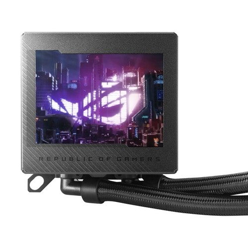 ASUS ROG RYUJIN III 360 AIO Liquid CPU Cooler with 3.5" LCD Display 120mm Fans - Picture 3 of 4