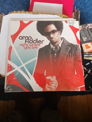 Amp Fiddler - Right Where You Are 12'' Vinyl NM (Hot Chip/Tom Middleton Mixes 