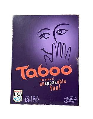 Taboo Game 2013 Edition The Game of Unspeakable Fun Hasbro